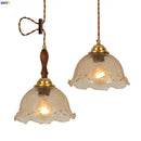 GobekUsa Cracked Glass LED Pendant Lights for Home Decor, Restaurant, Living Room, Kitchen