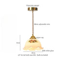 GobekUsa Cracked Glass LED Pendant Lights for Home Decor, Restaurant, Living Room, Kitchen