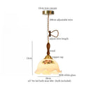 GobekUsa Cracked Glass LED Pendant Lights for Home Decor, Restaurant, Living Room, Kitchen