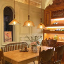 GobekUsa Cracked Glass LED Pendant Lights for Home Decor, Restaurant, Living Room, Kitchen