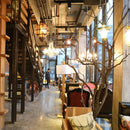 Vintage amber glass led filament bulb dining room 10 pack dimmable by Decorbites