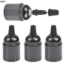 Vintage black e27 socket bulb holder – kitchen lamp holder by Decorbites