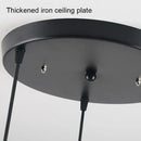 Vintage black man iron pendant light – bedroom cartoon lamp by Decorbites