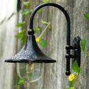 GobekUsa Black Outdoor Wall Lamp for Country Garden Villa Aisle Balcony Lighting