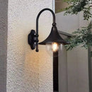 GobekUsa Black Outdoor Wall Lamp for Country Garden Villa Aisle Balcony Lighting