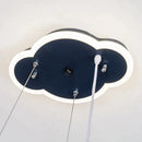 GobekUsa Iron Aircraft Pendant Light: Creative European Design for Boys' Bedroom, LED Illumination