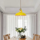 GobekUsa Blue Iron Art LED Pendant Light, Nordic Modern Style for Home and Commercial Spaces