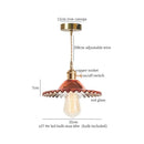 GobekUsa Brass Amber Glass LED Pendant Light for Restaurant Bedside Kitchen Loft Bar