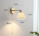 GobekUsa LED Wall Lamp with Knob Switch, 4W Home Lighting
