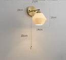 GobekUsa LED Wall Lamp with Knob Switch, 4W Home Lighting