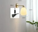 GobekUsa LED Wall Lamp with Knob Switch, 4W Home Lighting