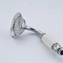 Vintage brass and bronze hand shower head faucet set – bathroom by Decorbites