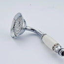 Vintage brass and bronze hand shower head faucet set – bathroom by Decorbites