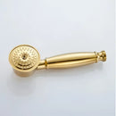 Vintage brass and bronze hand shower head faucet set – bathroom by Decorbites