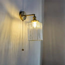 GobekUsa Glass Copper LED Wall Lamp Modern Corridor Bedside Light