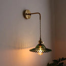 GobekUsa LED Wall Lamp Glass Copper Arandelas Para Parede Retro Style for Living Room