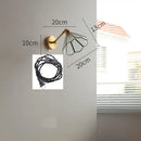 GobekUsa Green Glass LED Wall Lights with Pull Chain Switch, Copper Finish