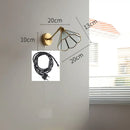 GobekUsa Green Glass LED Wall Lights with Pull Chain Switch, Copper Finish