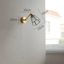GobekUsa Green Glass LED Wall Lights with Pull Chain Switch, Copper Finish