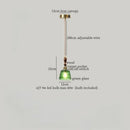 GobekUsa Green Leaf LED Pendant Lamp for Home and Cafe Decor