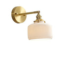 GobekUsa Ceramic LED Wall Lamp Pull Chain Bedroom Bathroom Mirror Light