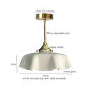 GobekUsa Glass LED Pendant Flower Lampshade for Bedroom & Living Room Decor