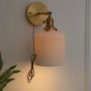 GobekUsa Ceramic Knob Wall Lights - Modern Nordic Style for Bedroom, Hallway, Bathroom