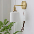 GobekUsa Ceramic Knob Wall Lights - Modern Nordic Style for Bedroom, Hallway, Bathroom