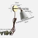 GobekUsa Ceramic LED Wall Lights | Pull Chain Switch | Bedroom Mirror Fixture