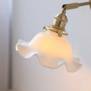 GobekUsa Ceramic LED Wall Lights | Pull Chain Switch | Bedroom Mirror Fixture
