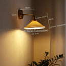 GobekUsa Ceramic LED Wall Sconce Pull Chain Switch for Dining Bedroom Bathroom Mirror
