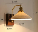 GobekUsa Ceramic Wall Lamp with Knob Switch - Home Lighting