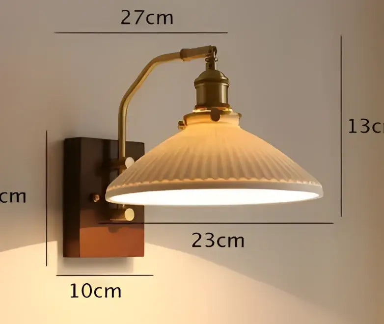 GobekUsa Ceramic Wall Lamp with Knob Switch - Home Lighting, photo 9 of 16