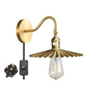 GobekUsa LED Copper Wall Lights | Pull Chain Switch | Indoor Bedroom Living Room Lamp