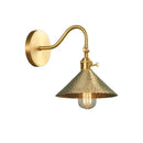 GobekUsa LED Copper Wall Lights | Pull Chain Switch | Indoor Bedroom Living Room Lamp