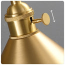 GobekUsa LED Copper Wall Lights | Pull Chain Switch | Indoor Bedroom Living Room Lamp