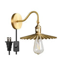 GobekUsa LED Copper Wall Lights | Pull Chain Switch | Indoor Bedroom Living Room Lamp