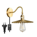 GobekUsa LED Copper Wall Lights | Pull Chain Switch | Indoor Bedroom Living Room Lamp