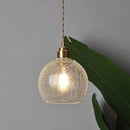 GobekUsa Glass Globe LED Pendant Light - Adjustable Modern Nordic Hanging Fixture