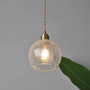 GobekUsa Glass Globe LED Pendant Light - Adjustable Modern Nordic Hanging Fixture