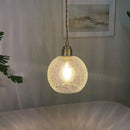GobekUsa Glass Globe LED Pendant Light - Adjustable Modern Nordic Hanging Fixture