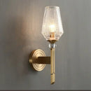GobekUsa Crystal Copper Wall Lamp for Luxe Home Decor