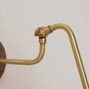 GobekUsa LED Wall Lights Up Down Rotate Pull Chain Switch Bedside Lamp Glass Canopy Fixtures