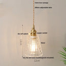 GobekUsa Glass LED Pendant Lamp: Nordic Modern Design, Adjustable Hanging Light Fixture