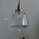 GobekUsa Glass LED Pendant Lamp for Home Indoor Lighting, Nordic Modern Hanglamp