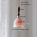 GobekUsa Glass LED Pendant Lamp Modern Copper Socket Hanging Light