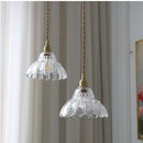 GobekUsa Glass LED Pendant Lamp Modern Copper Socket Hanging Light