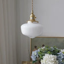 GobekUsa Glass LED Pendant Light Fixture Knob Switch Nordic Modern Hanging Lamp
