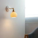 GobekUsa Copper Arm LED Wall Sconce for Bedroom Bathroom Mirror Stair Light
