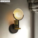GobekUsa Modern Art Deco Glass LED Wall Lamp Sconce for Bedroom Foyer lighting Corridor Luminaire E27